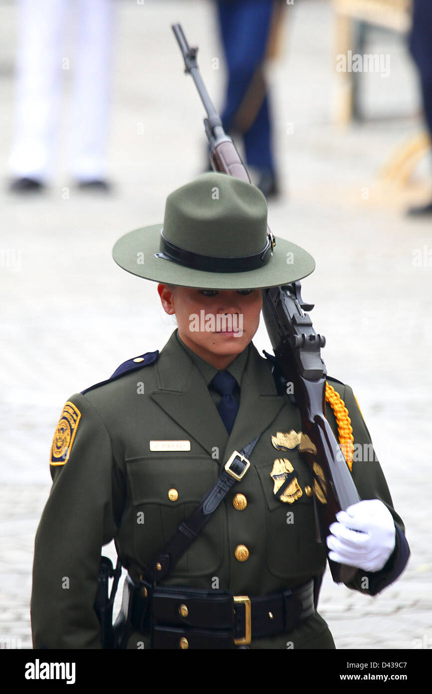 Honor Guard Wettbewerb 004 Stockfoto