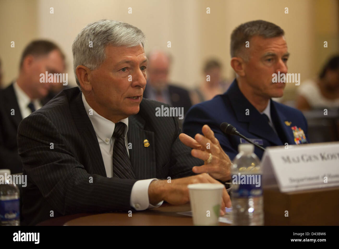 Haus Subcommitte on Homeland Security Stockfoto