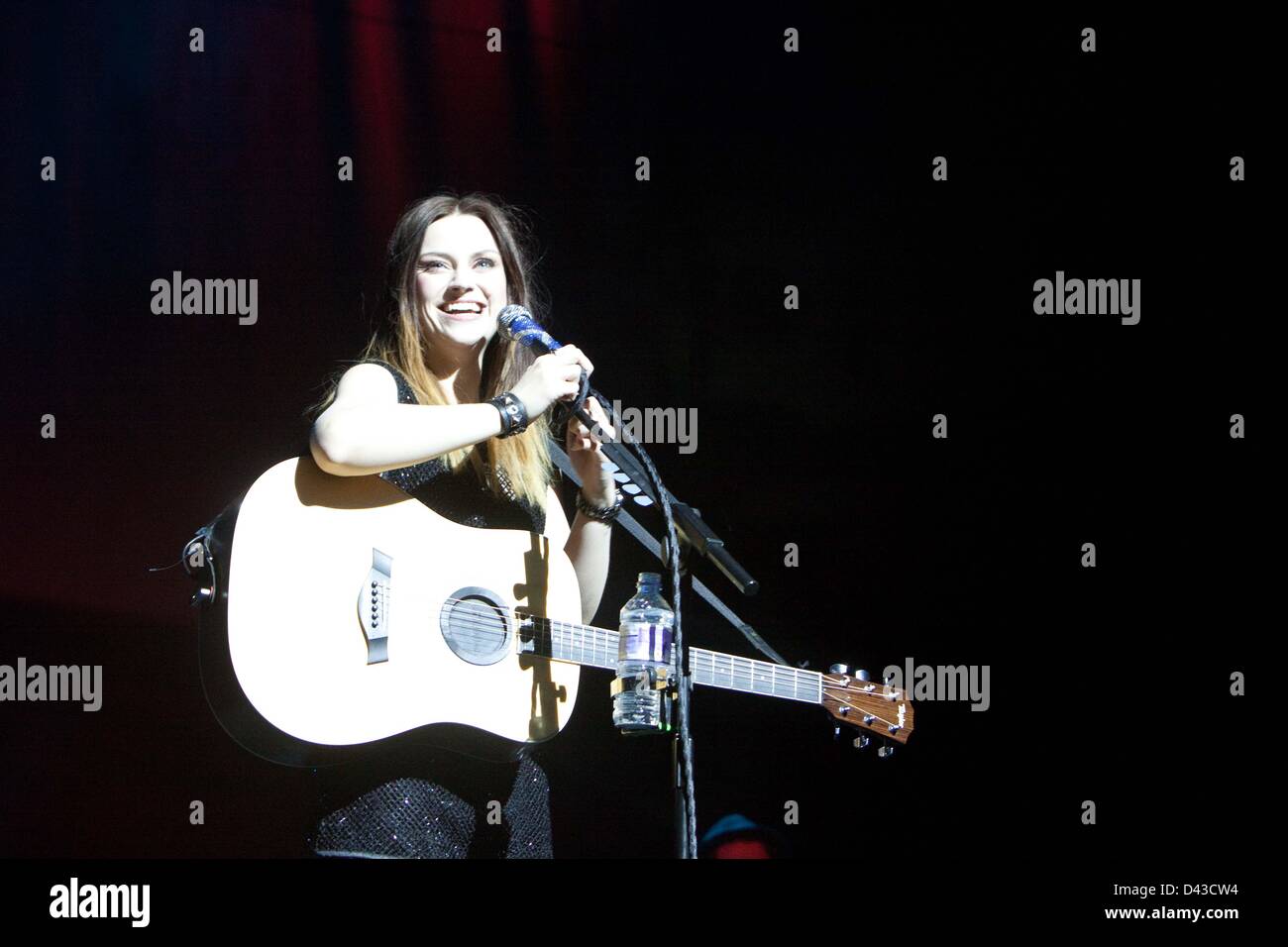 London, UK. 3. März 2013. Amy Macdonald im London Palladium durchführen. Stockfoto