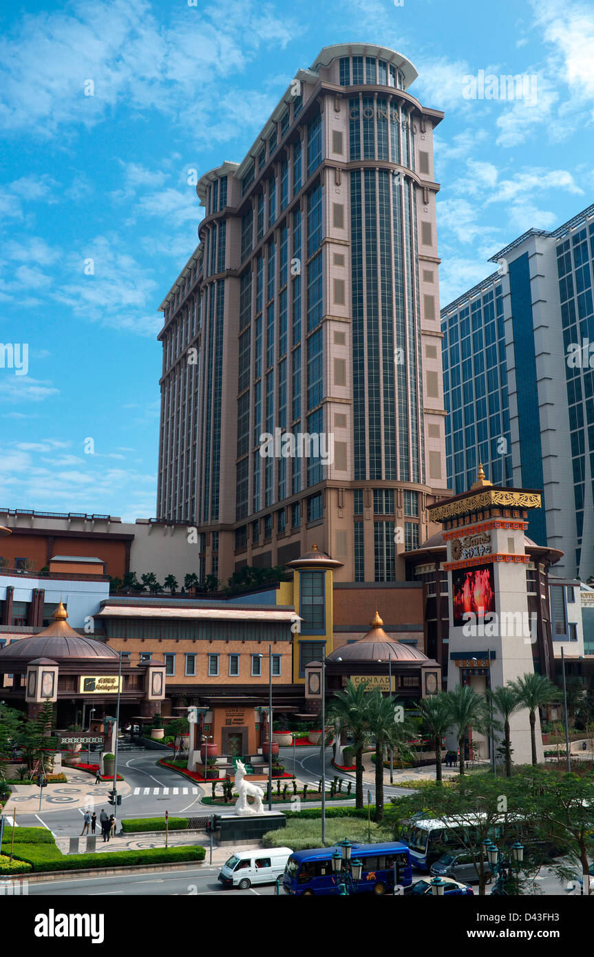 Sheraton Hotel und Casino in Macao, China Stockfoto