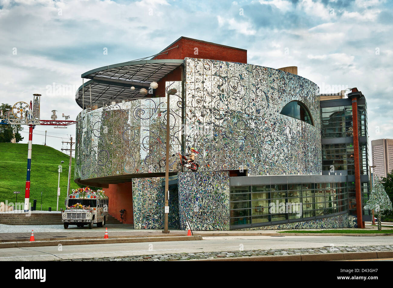 American Visionary Art Museum, Baltimore, Maryland, USA. Stockfoto