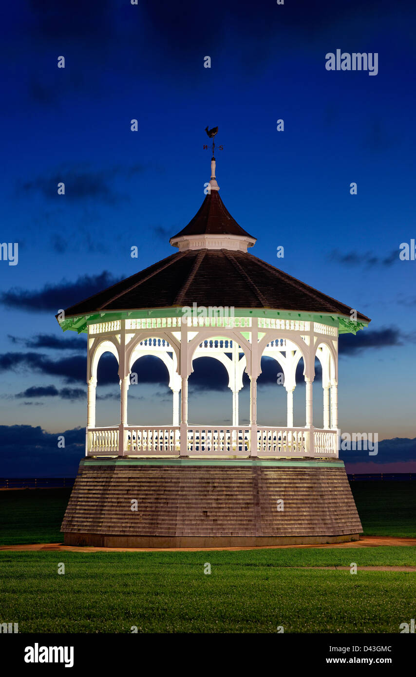 Pavillon, Ocean Park, Oak Bluffs, Martha's Vineyard, Massachusetts, USA Stockfoto