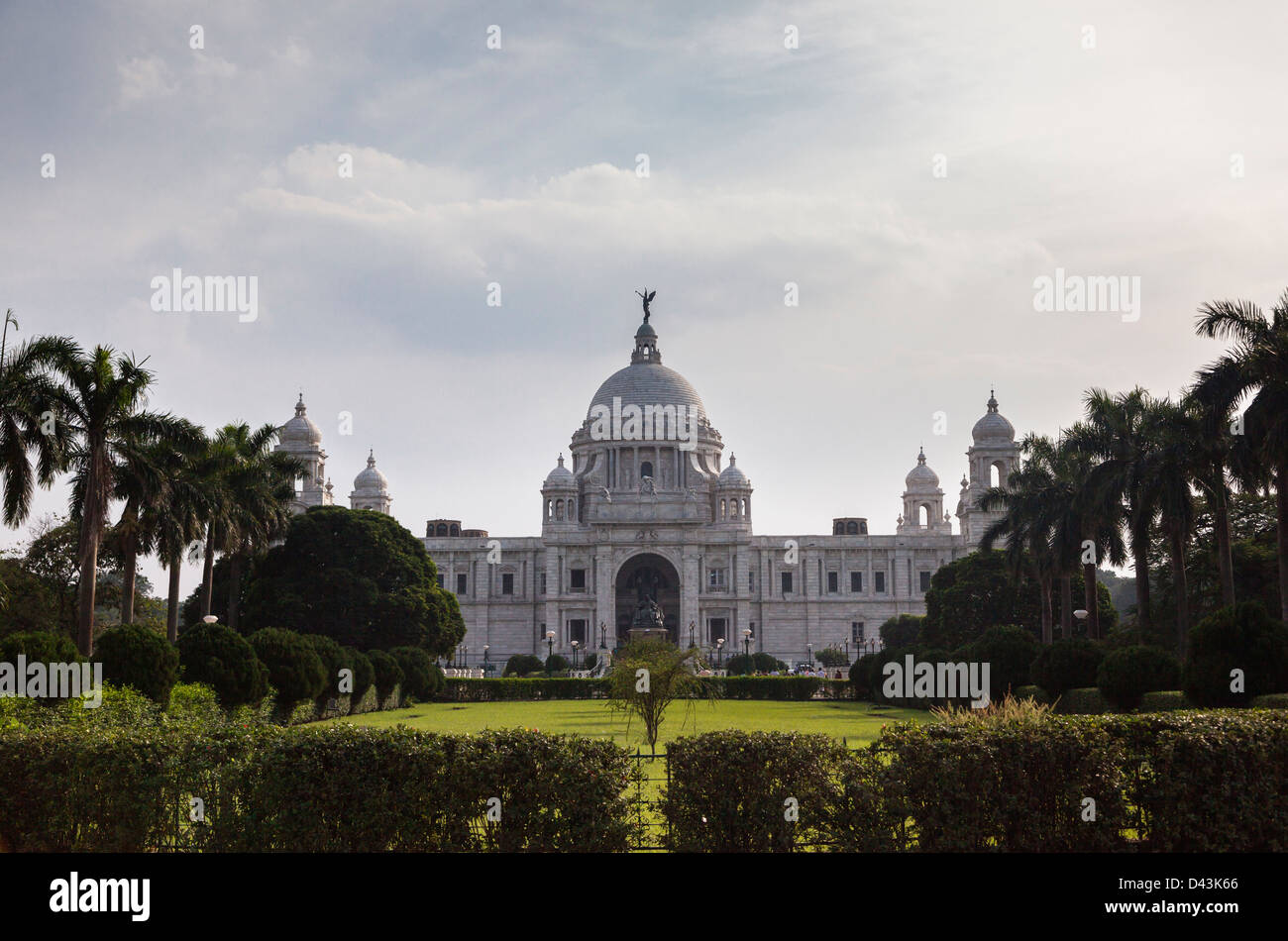 Queen Victoria Memorial (Victoria Memorial Hall), Kalkutta, Indien Stockfoto