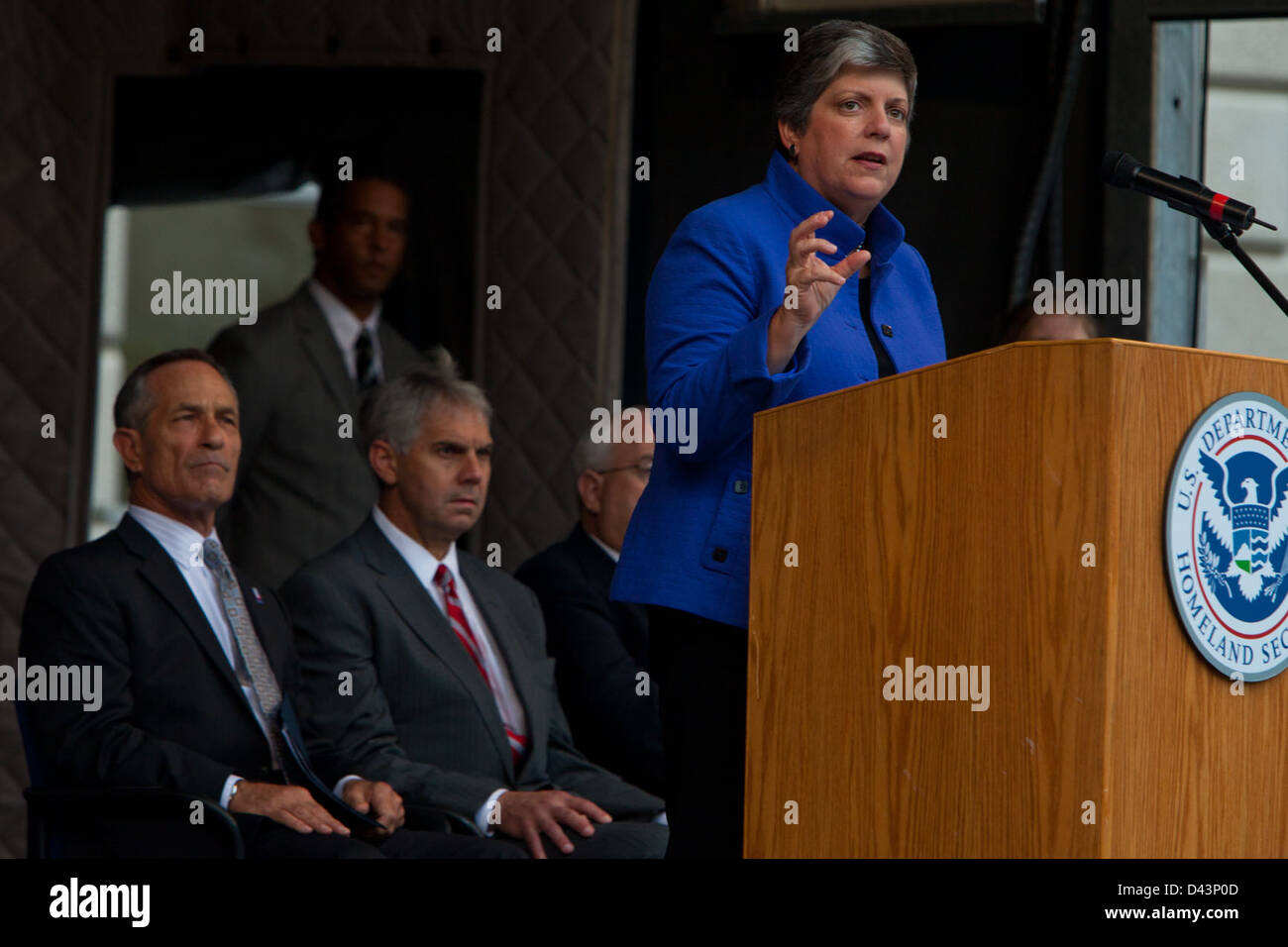 CBP 10. Jahrestag 9/11 Memorial Stockfoto