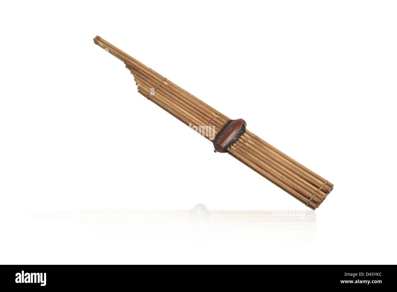 Altmodische Thai Northeast Region Mund Bambusflöte ein Thai-Musik-instrument Stockfoto