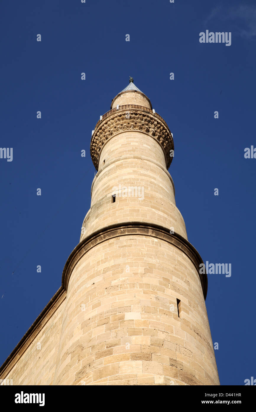 Selimiye-Moschee in Nikosia, ehemals Kathedrale Sainte Sophie.Nicosia, Nord-Zypern Stockfoto