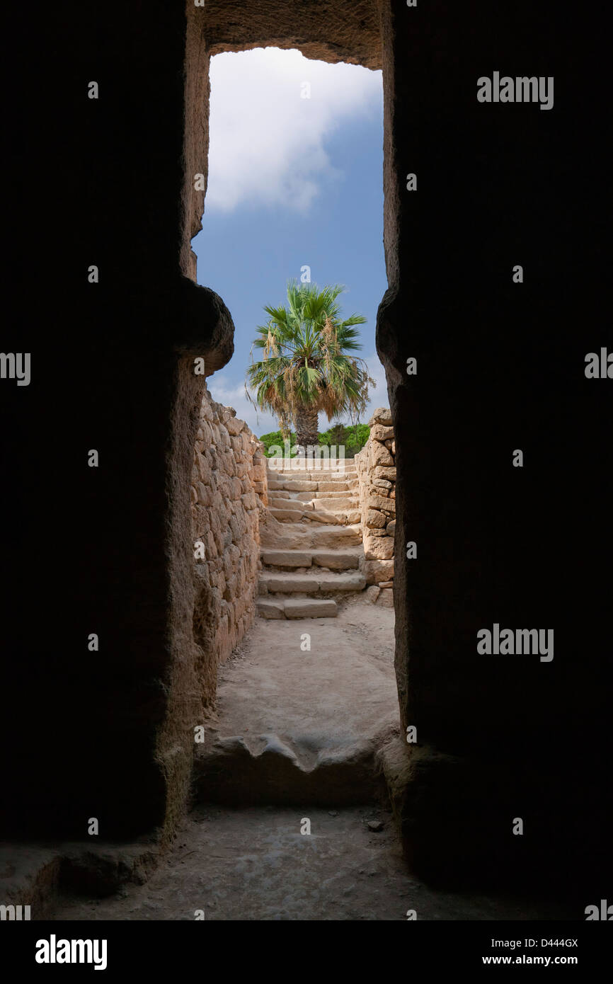 Gräber der Könige, Paphos, Zypern Stockfoto