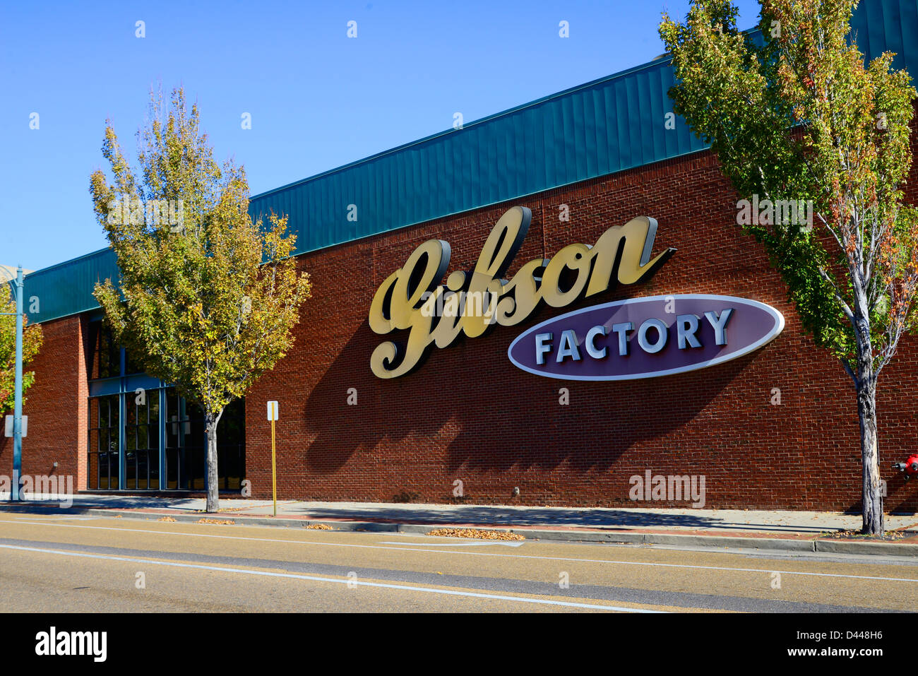 Gibson Guitar Factory Store Memphis Tennessee TN Stockfoto