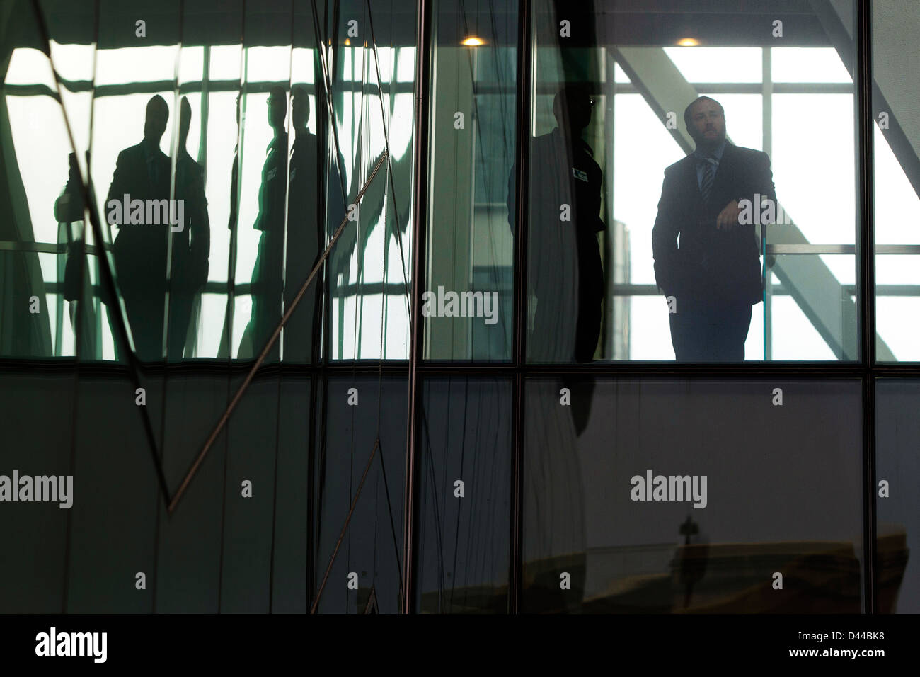 Zuschauer der Democratic National Convention, CLT, NC zu protestieren Stockfoto