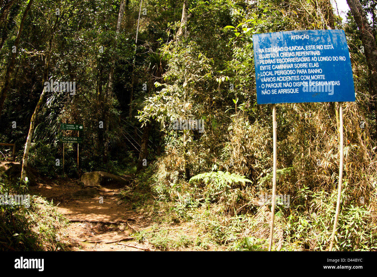 Zeigen Sie im Itatiaia-Nationalpark (Parque Nacional Do Itatiaia) in Brasilien an. Der erste Nationalpark in Brasilien. Stockfoto