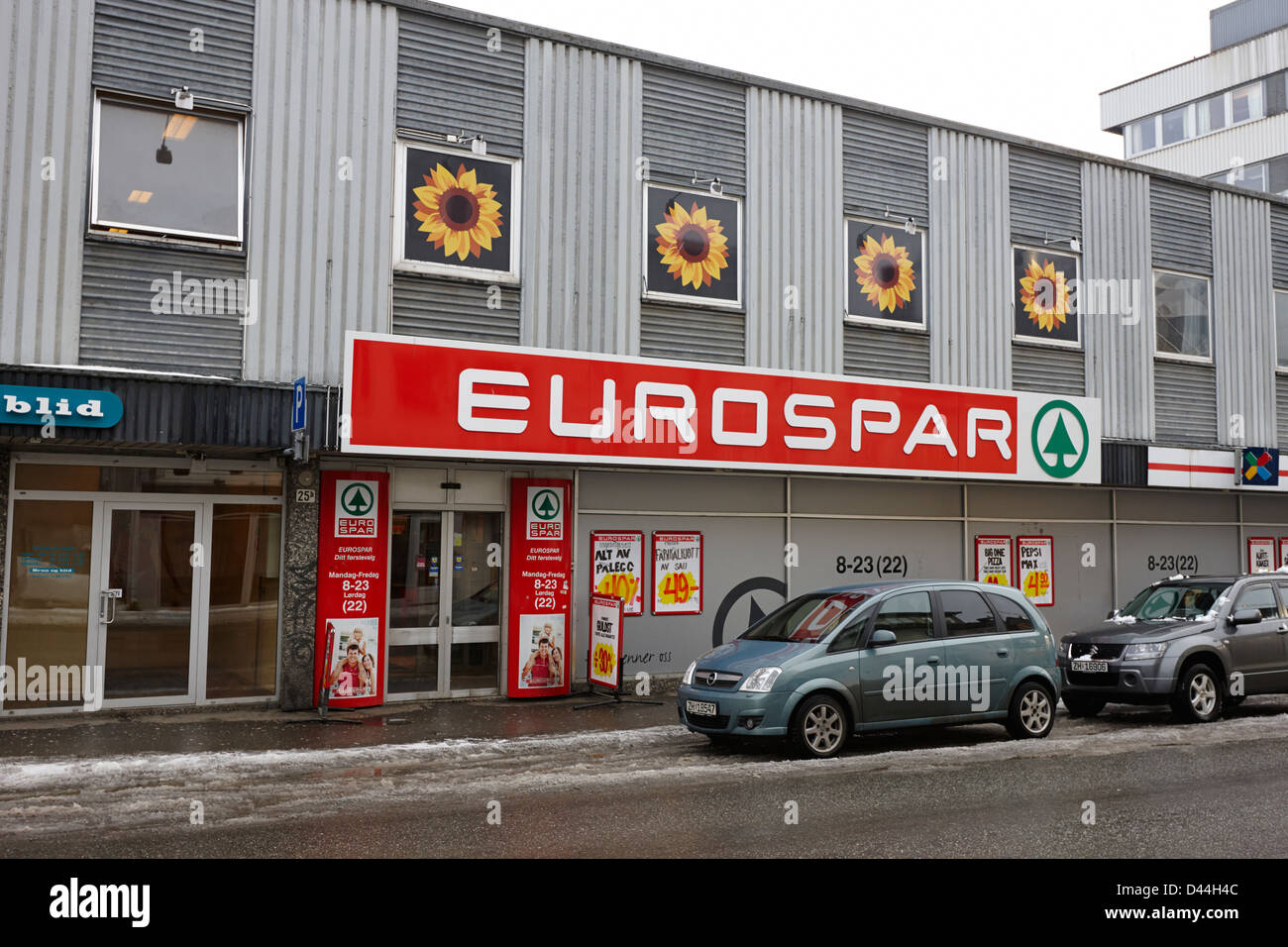 EUROSPAR speichern Tromso Troms-Norwegen-Europa Stockfoto