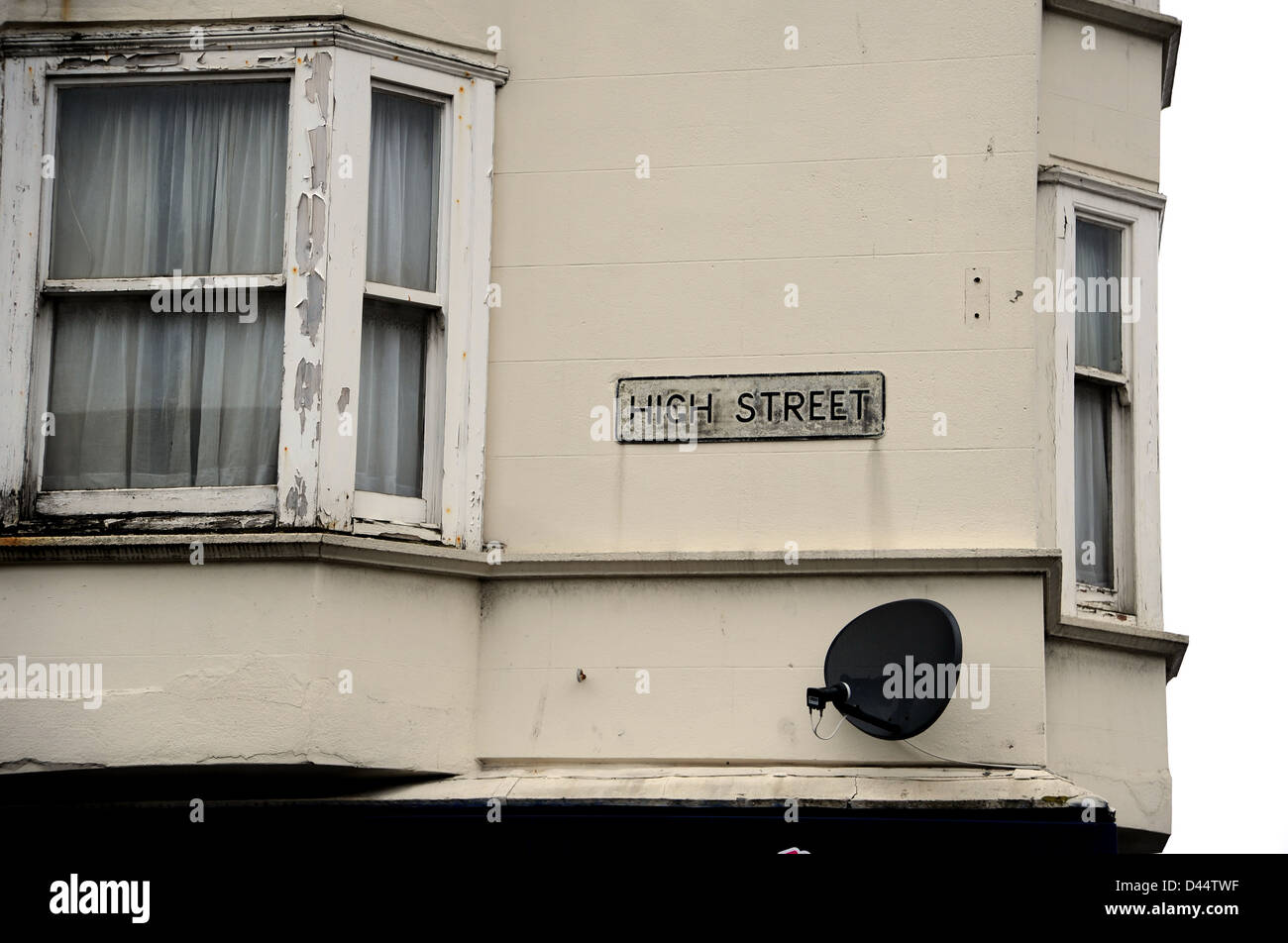 Der High Street in Kemp Stadt Brighton UK Stockfoto