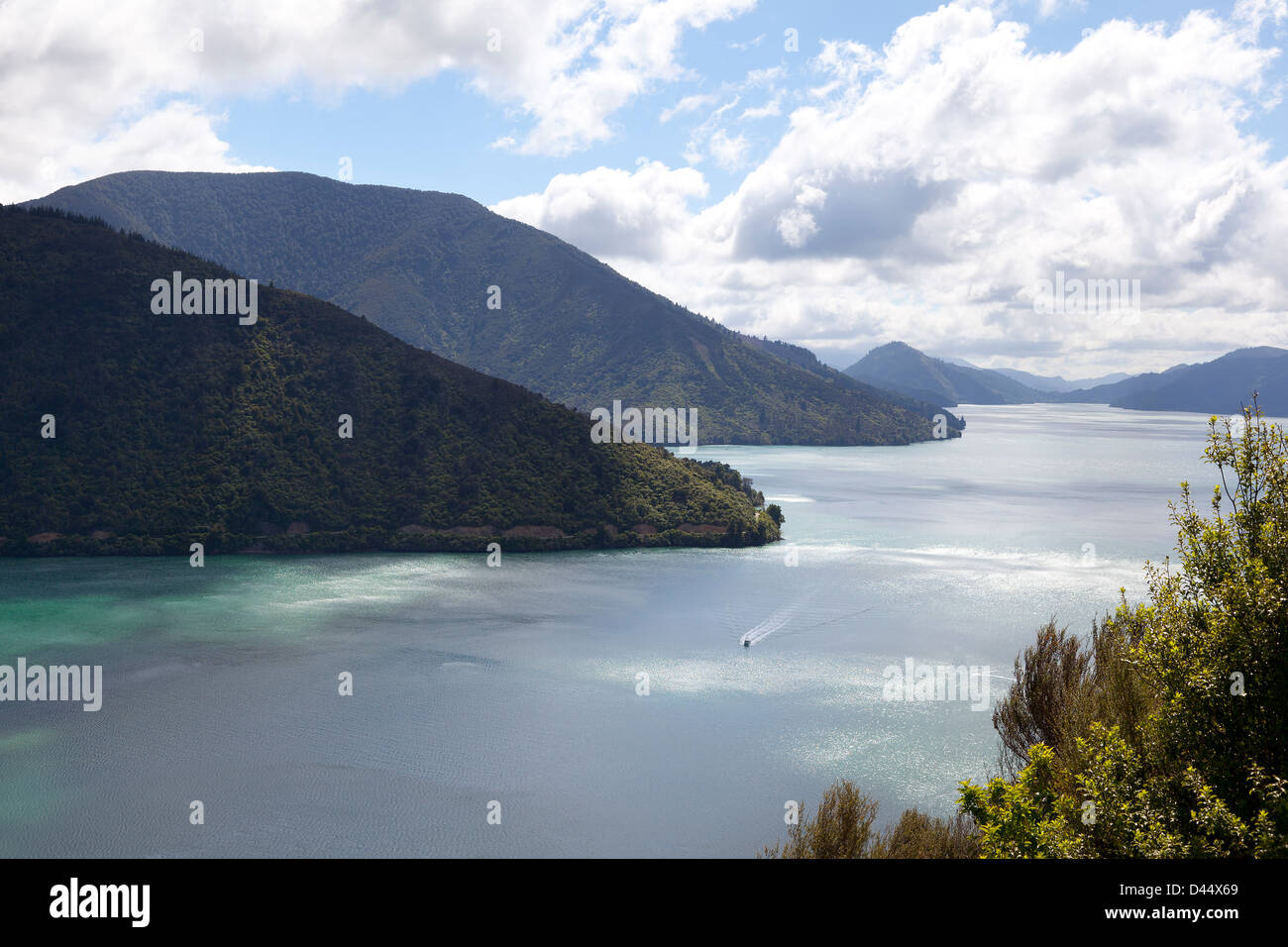 Marlborough sounds Neuseeland Stockfoto