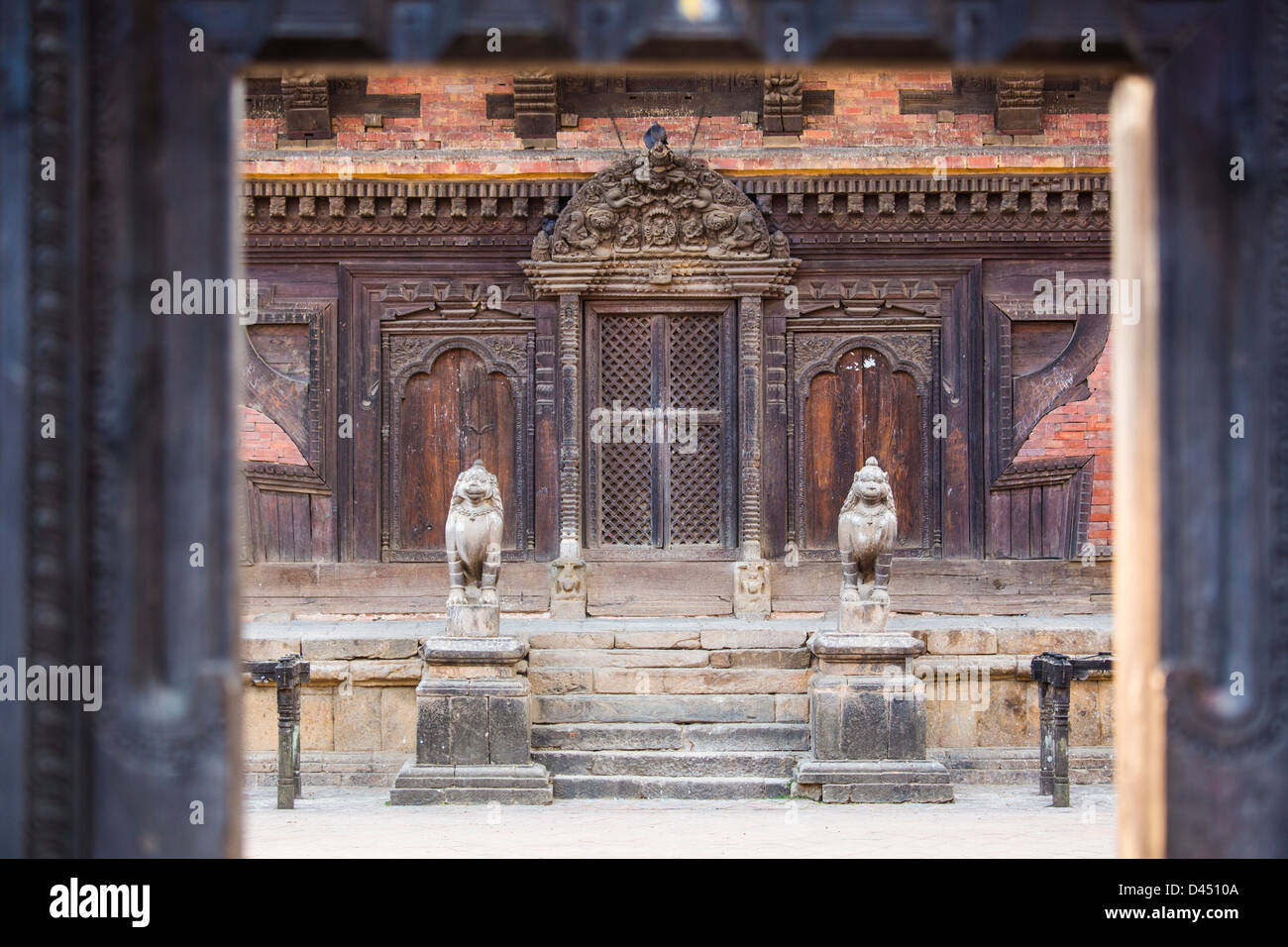 Indreshwor Tempel, Panauti Dorf, in der Nähe von Kathmandu, Nepal Stockfoto
