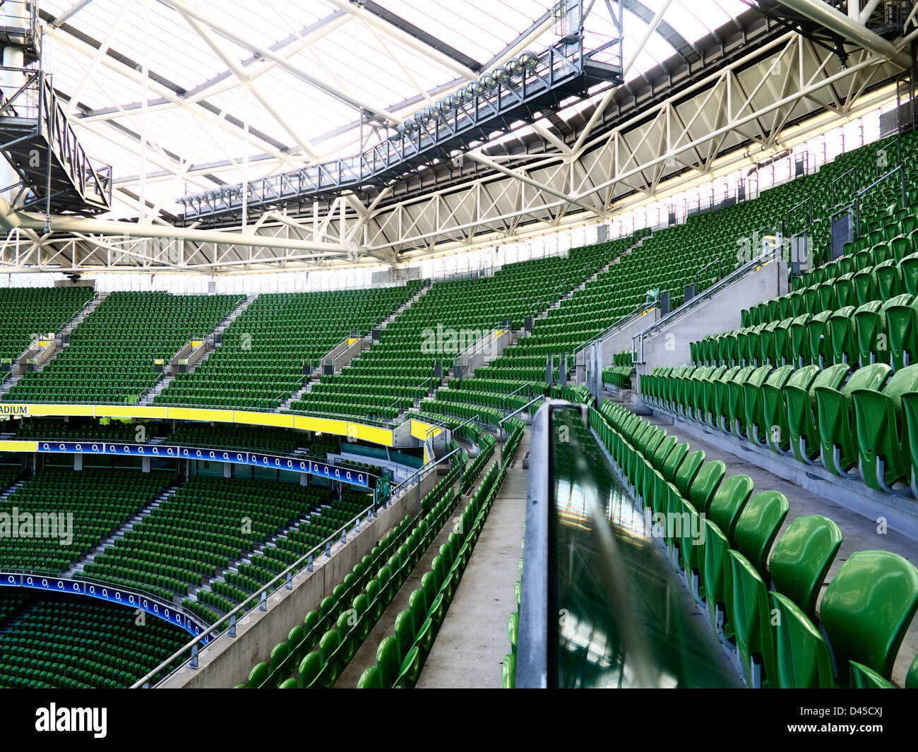 Das Aviva Stadion, Lansdowne Road, Dublin, Irland. Heimat der irischen Fußball und der FAI und irischer Rugby und die IRFU. Stockfoto