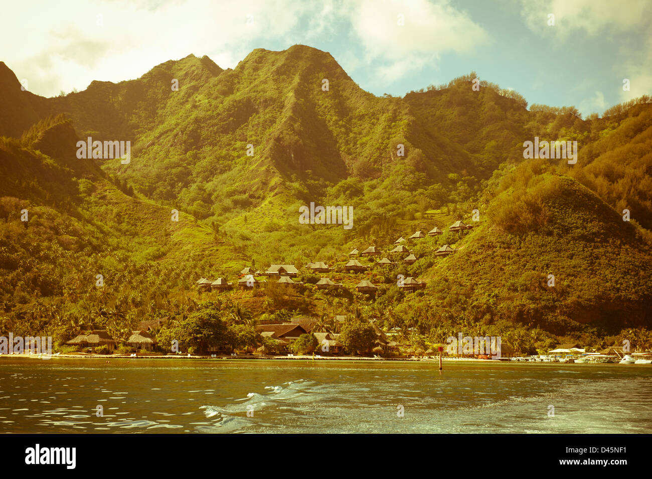 Insel Moorea, Französisch-Polynesien Stockfoto