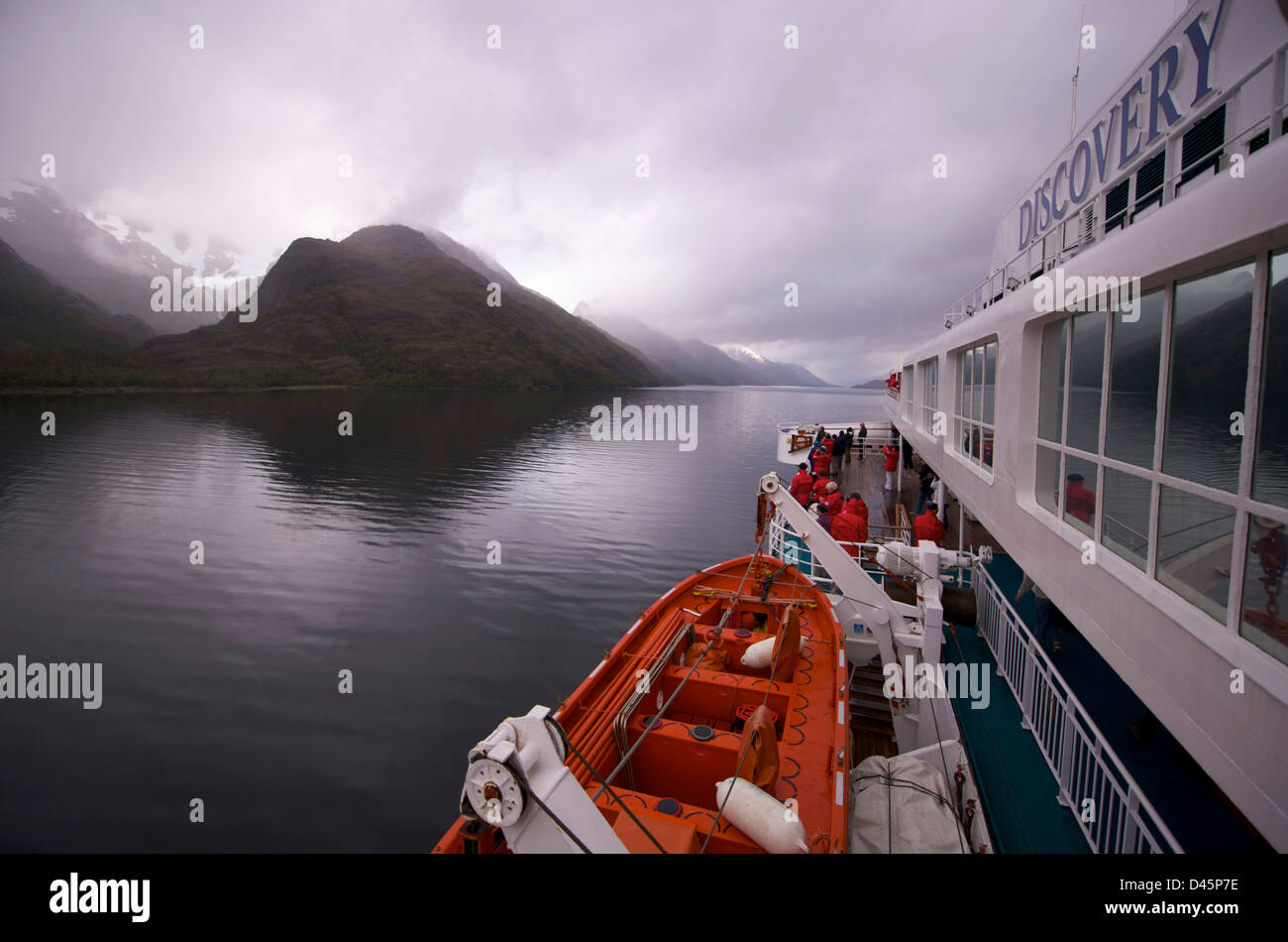 Chilenische Furten in Patagonien Stockfoto