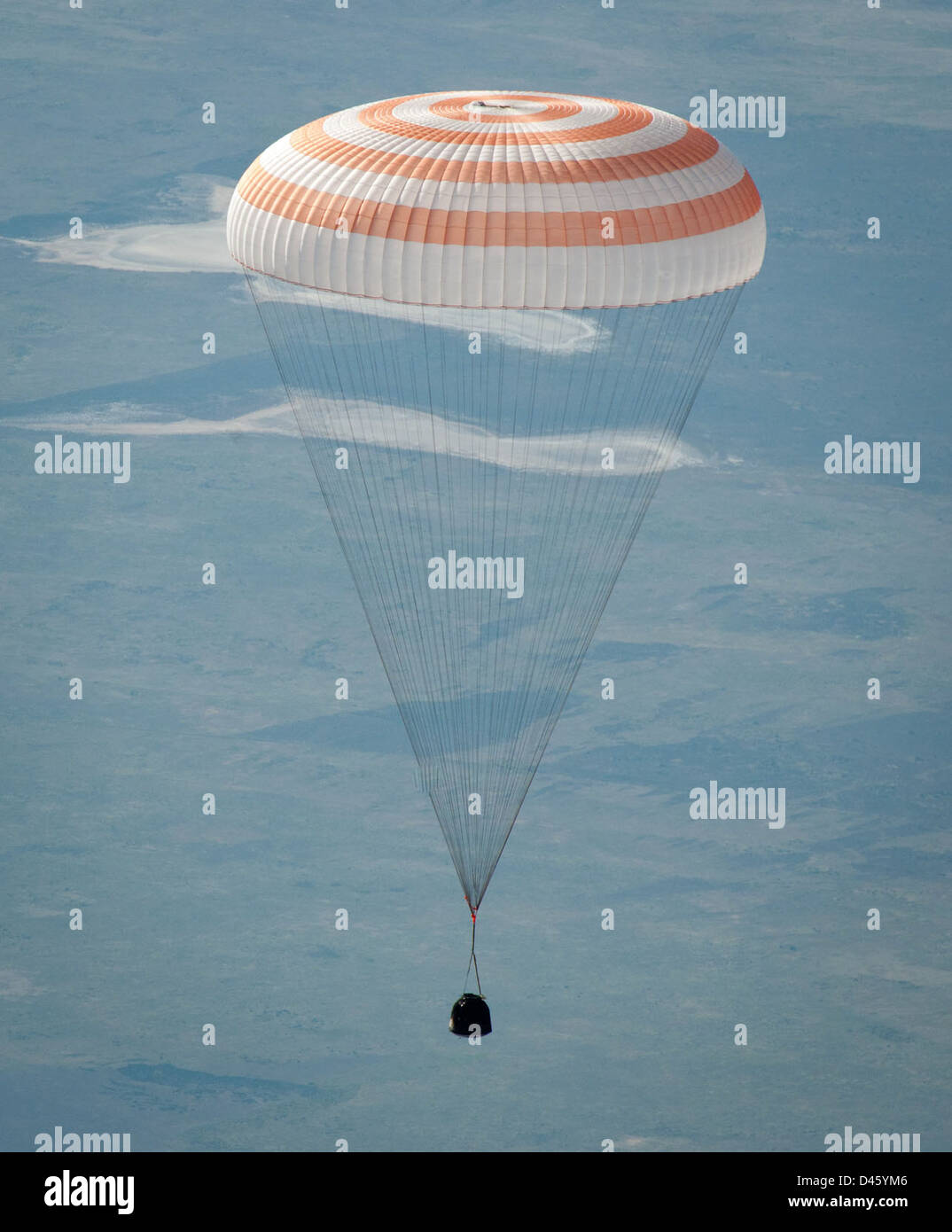 Expedition 27 Landung (201105240010HQ) Stockfoto