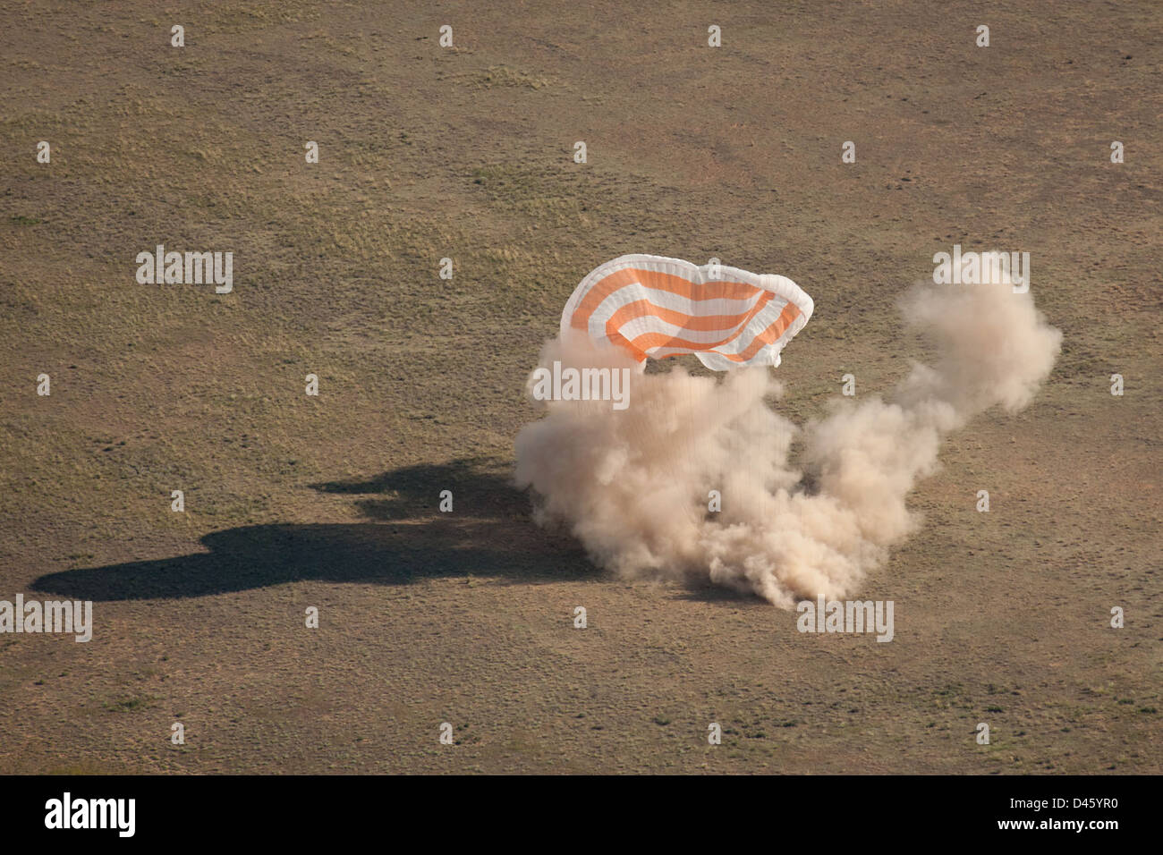 Expedition 27 Landung (201105240015HQ) Stockfoto