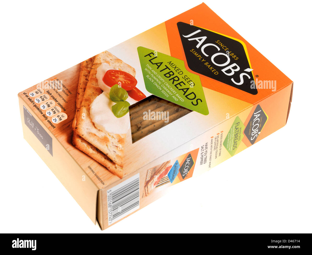 Jakobs Fladenbrot Kekse Stockfotografie Alamy