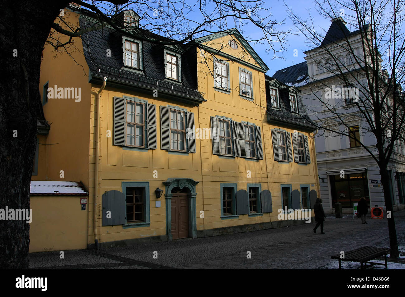 In Diesem Haus Verbrachte Der Dichter Friedrich Schiller Seine