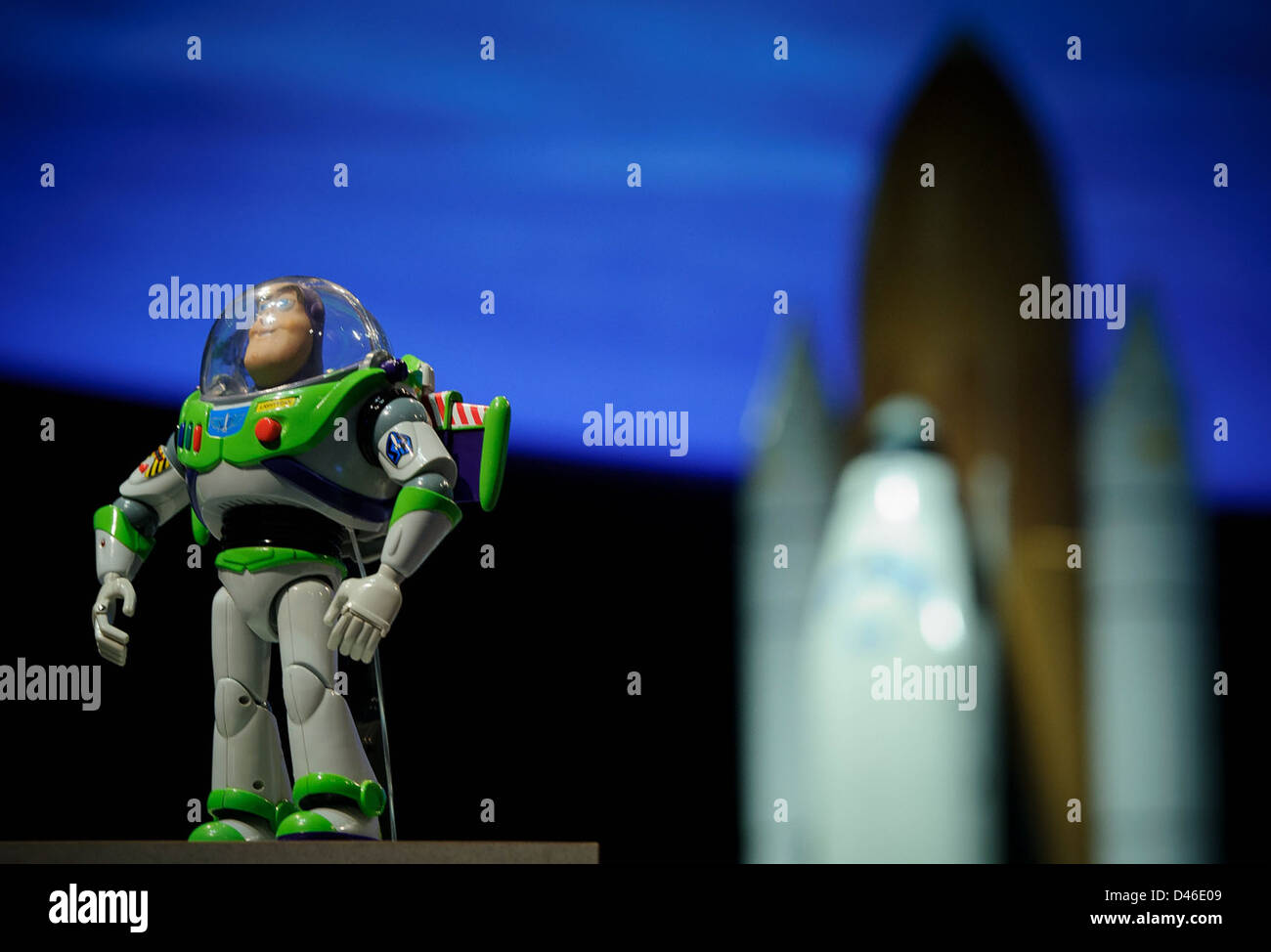 Buzz Lightyear Luft- und Raumfahrt (201203290002HQ) Stockfoto