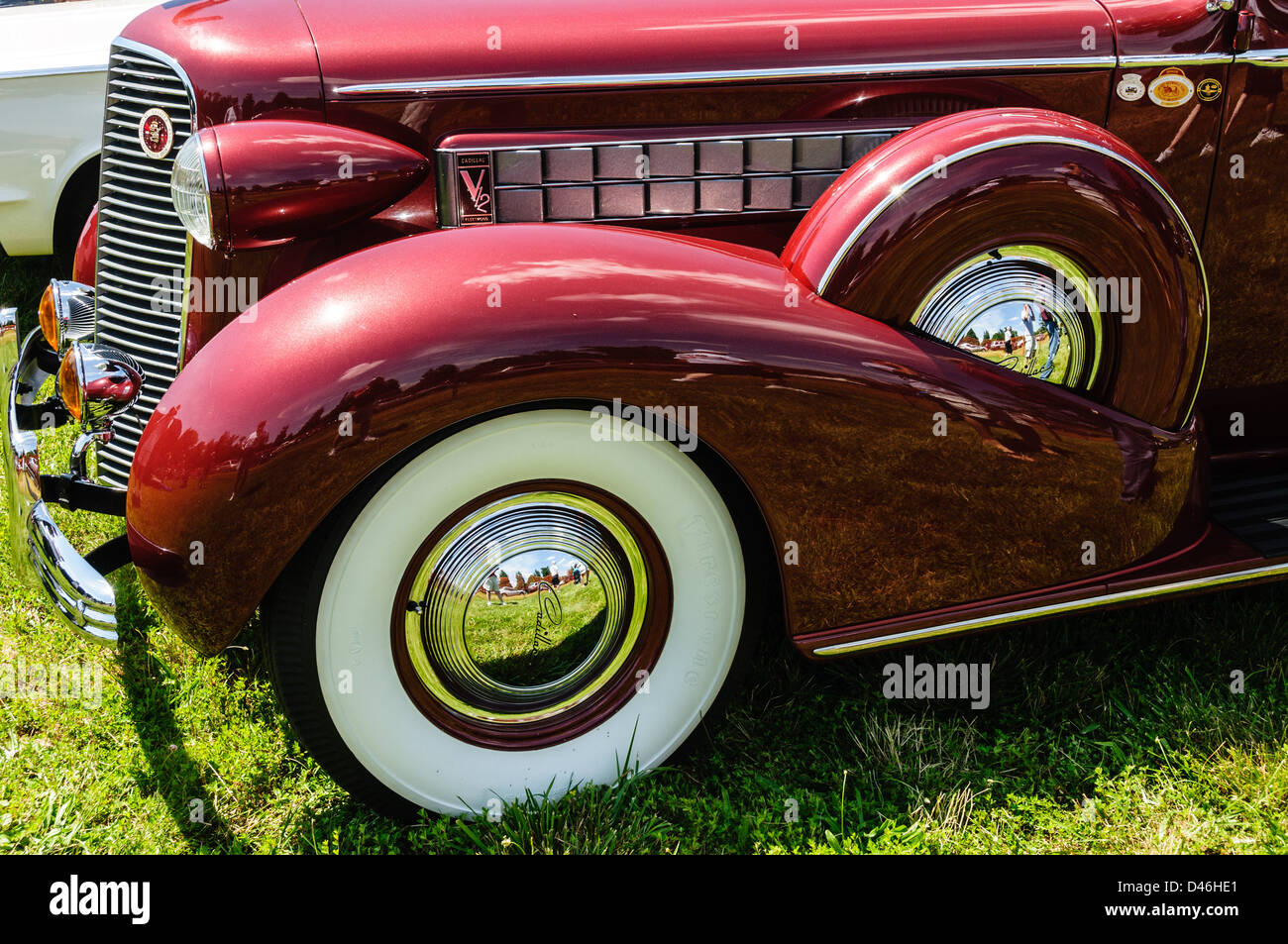 1936 Cadillac Fleetwood, Oldtimer Show, Sully historische Stätte, Chantilly, Virginia Stockfoto
