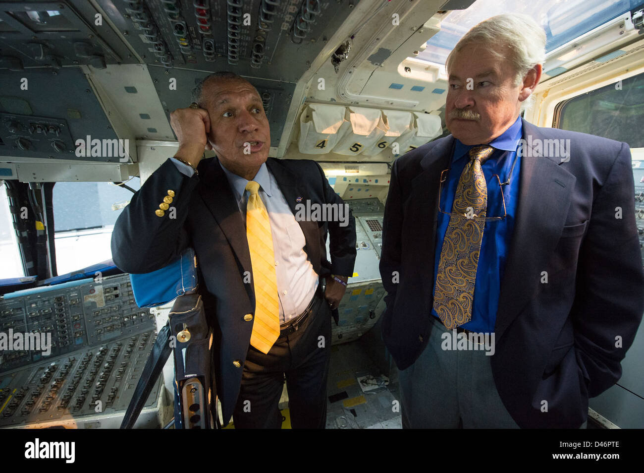 Bolden Sie Touren Seattle Museum of Flight (201301150012HQ) Stockfoto