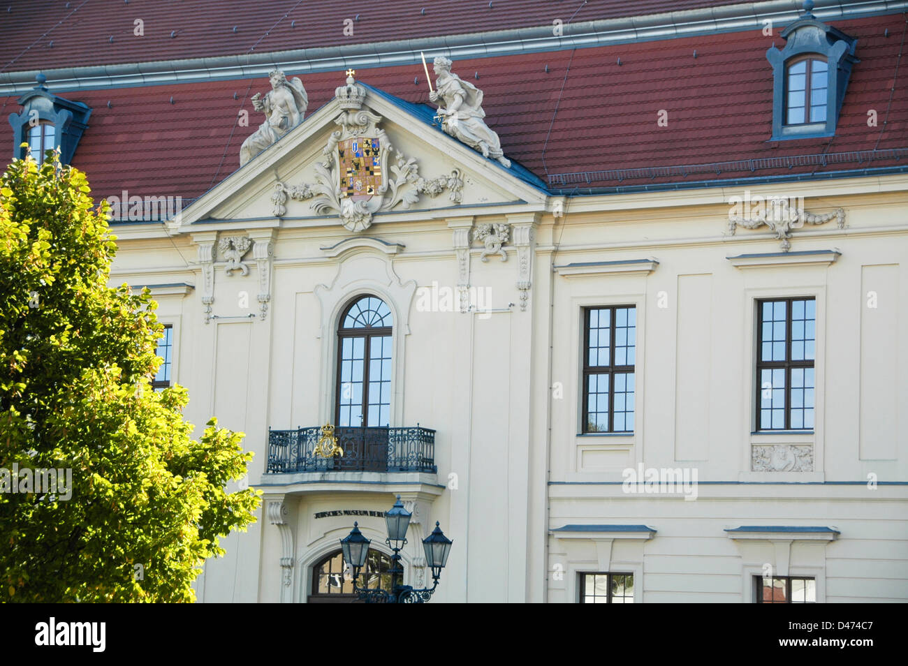 Deutschland, Berlin, Fassade des jüdischen Museums (eröffnet 1999) Stockfoto