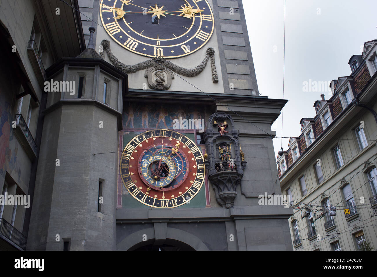 Bern, Zytglogge, Clocktower, Altstadt, Schweiz Stockfoto