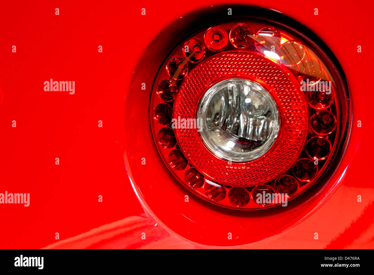 Licht von hinten Stockfoto