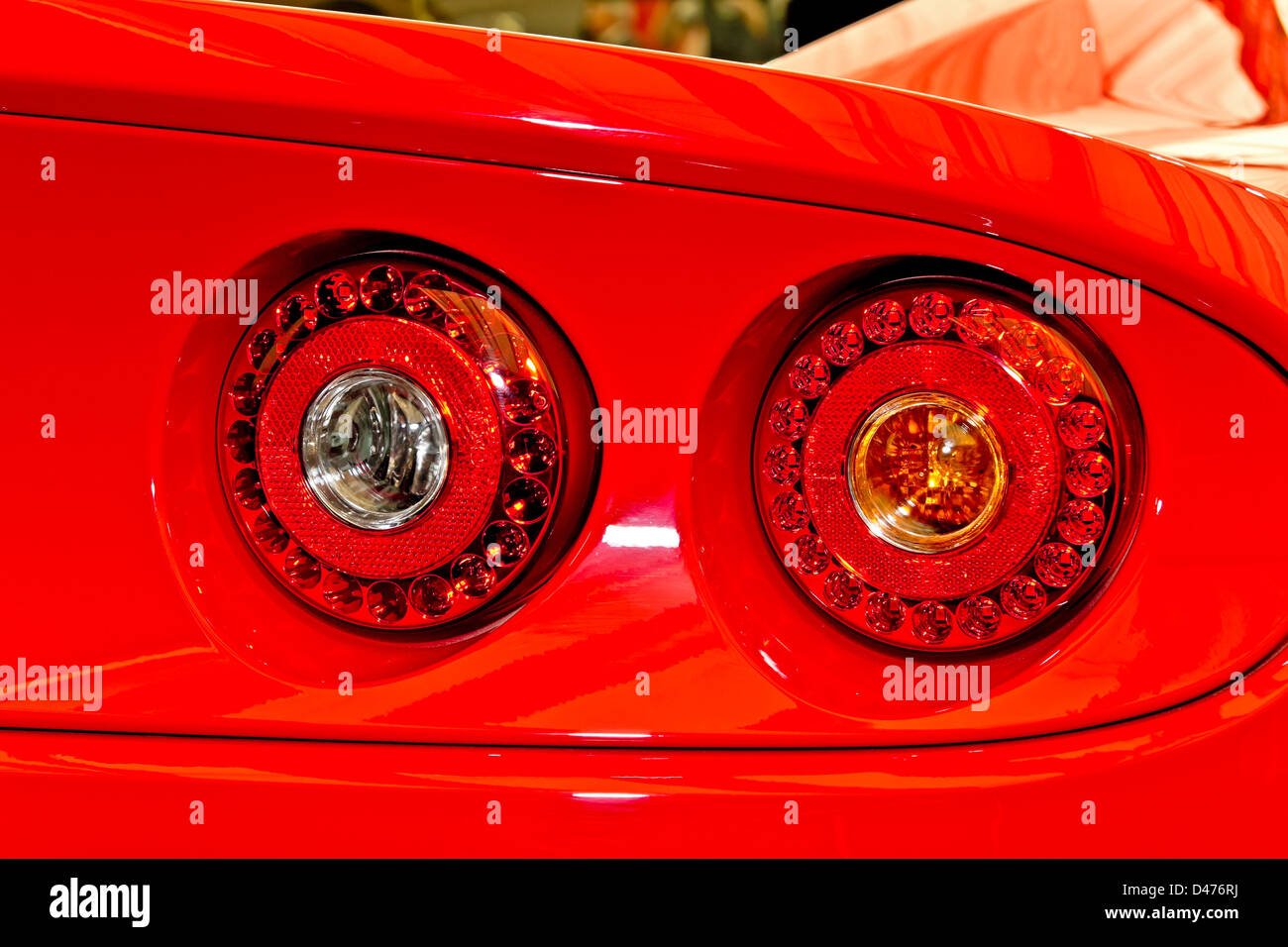 Licht von hinten Stockfoto