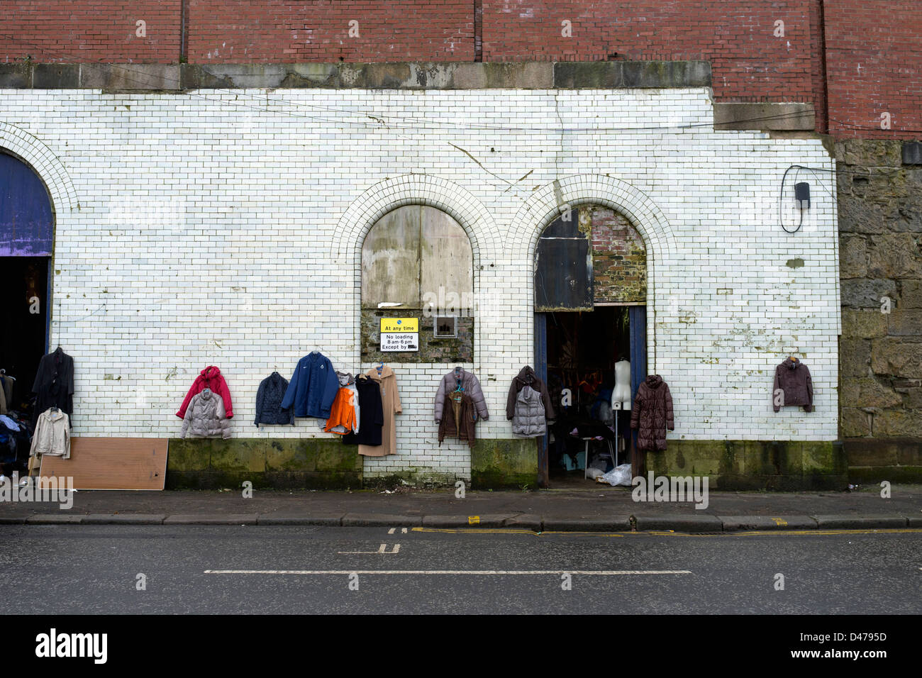 Paddys Market Briggait Stadt von Glasgow Stockfoto