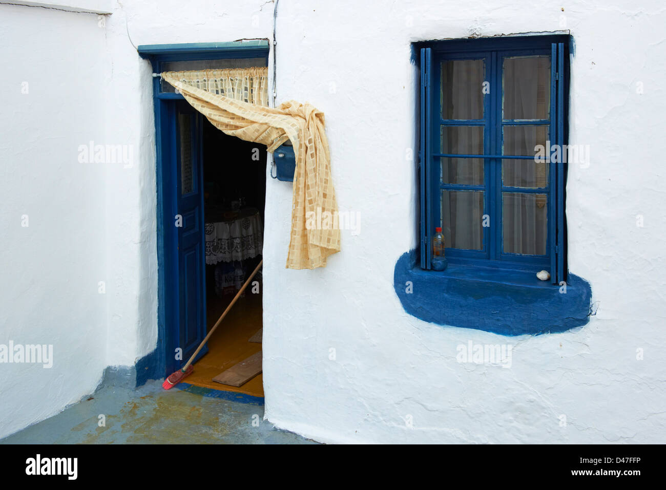 Griechenland, Cyclades Inseln, Kythnos, Driopida Stockfoto