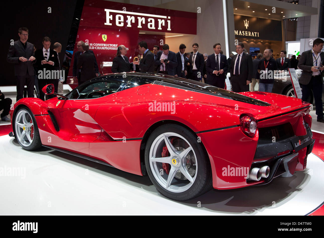 LaFerrari F50 Genfer Autosalon Stockfoto