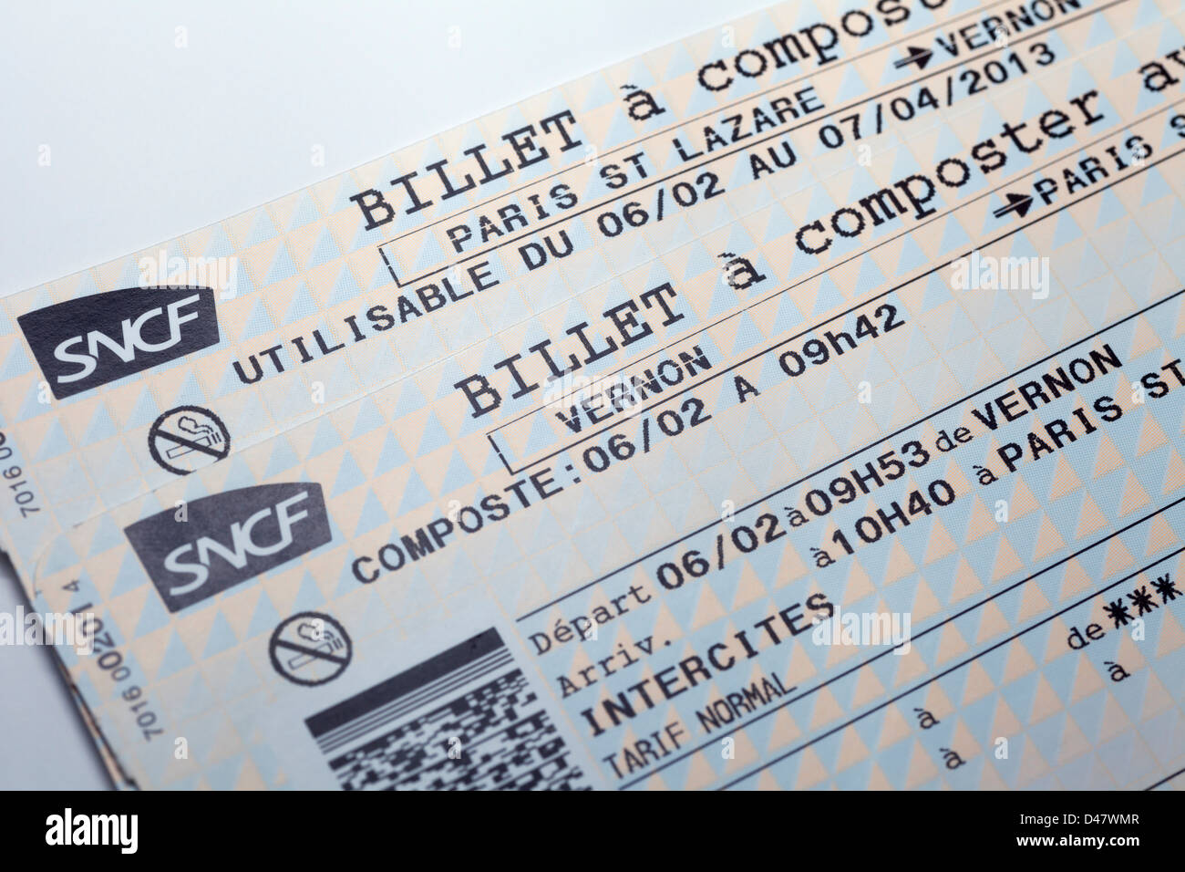 Sncf train tickets -Fotos und -Bildmaterial in hoher Auflösung – Alamy
