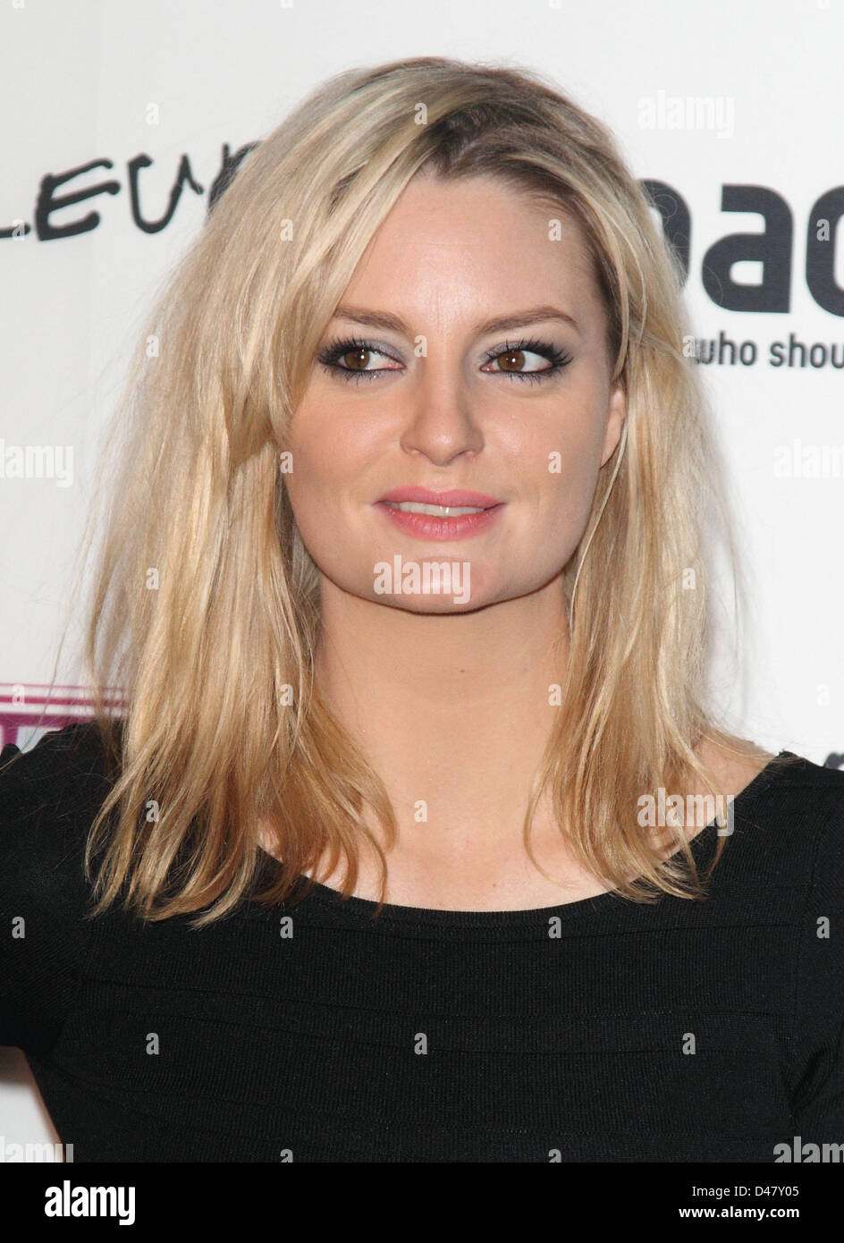 London, UK. 7. März 2013. Morgana Robinson bei geladenen Laftas Comedy Awards an Sway Nachtclub Covent Garden, London, UK.   Foto von Keith Mayhew/Alamy Live-Nachrichten Stockfoto