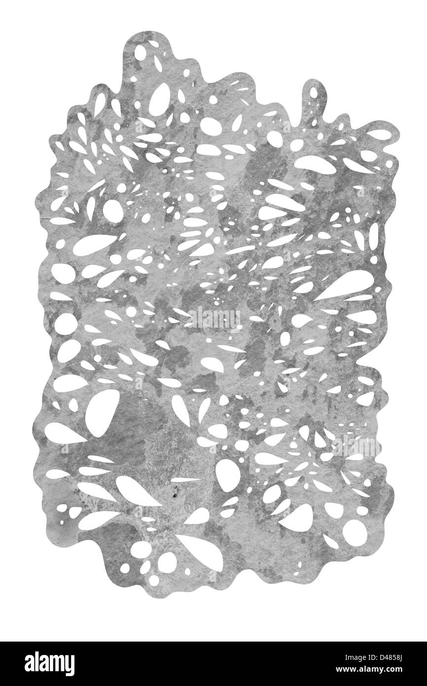 Licht und Schatten bilden ein abstraktes Muster geeignet für Verwendung als Hintergrund oder Textur. Stockfoto