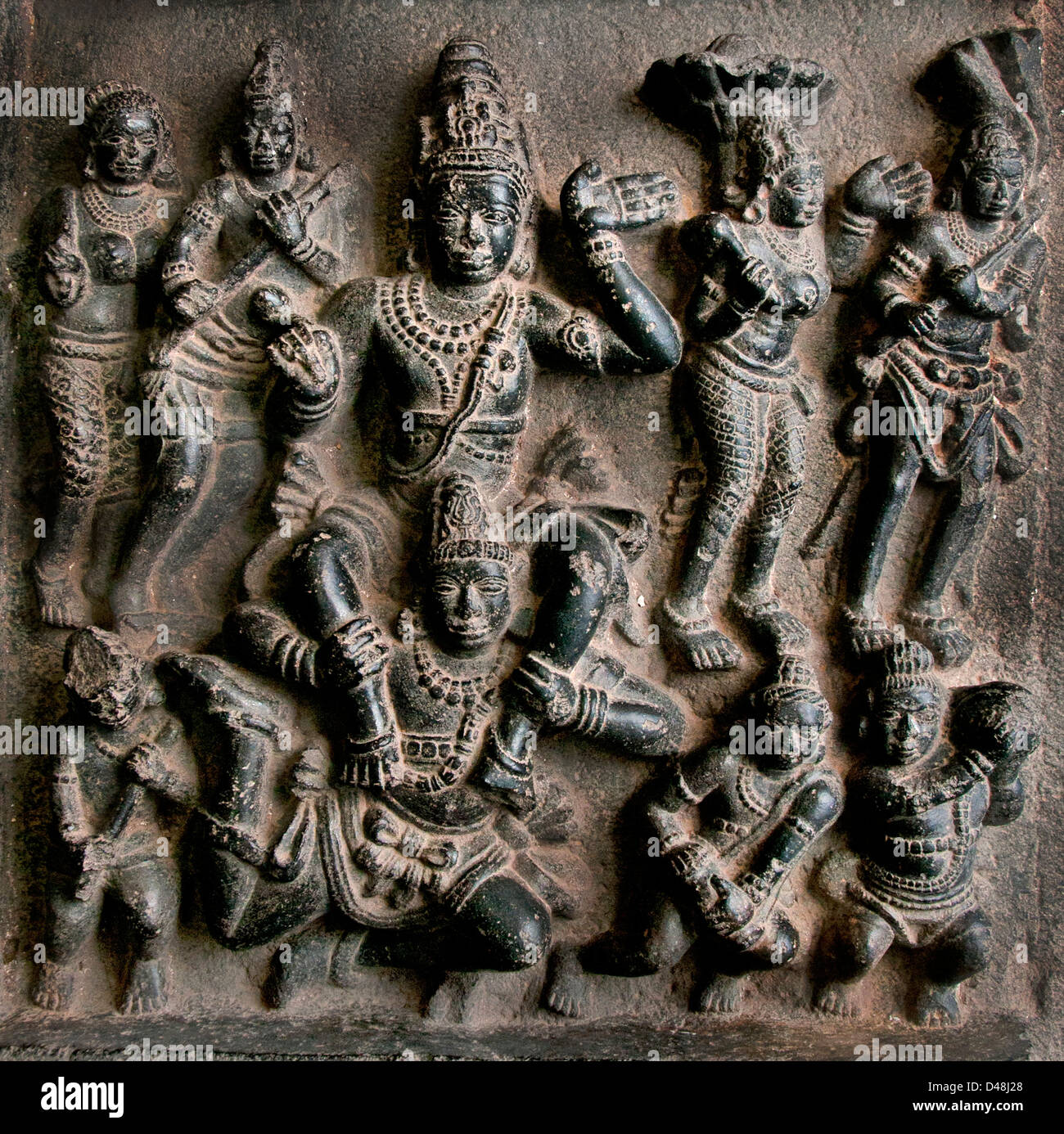 Dikpalakas Hemavati eine Rāgam in der Carnatic Musik (musikalische Skala der südindischen klassischen) Anantapur Andhra Pradesh Indien Hindu Stockfoto