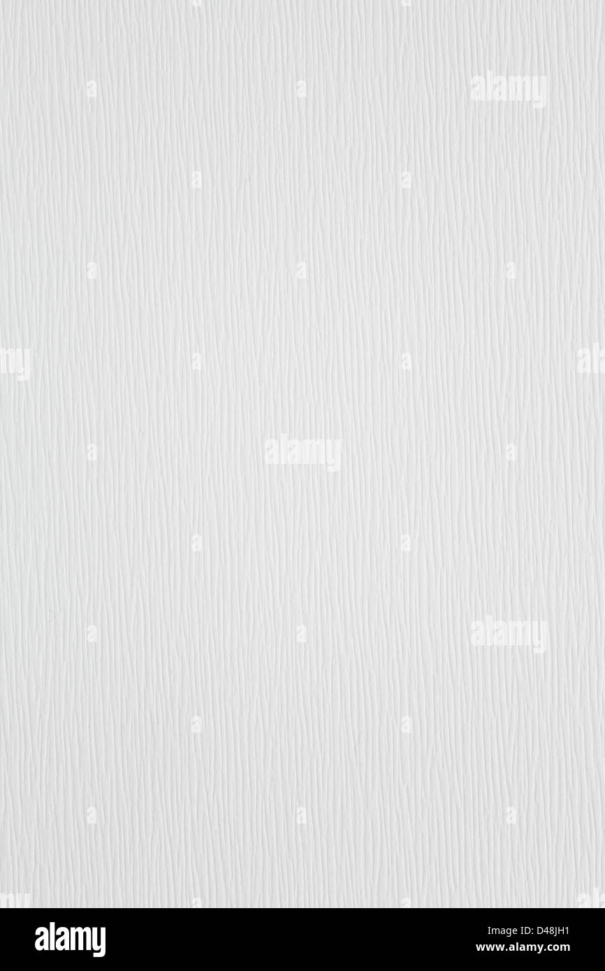White-Paper-Hintergrund oder grobe Streifen Muster Textur Stockfoto