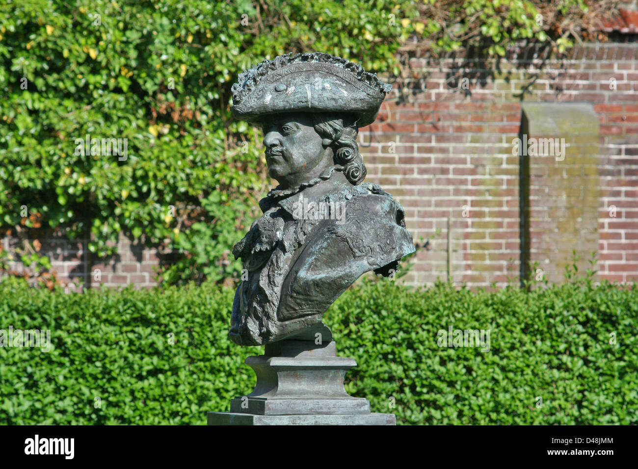 Die Niederlande Holland Zaanstad Zaandam Statue Zar Peter der große