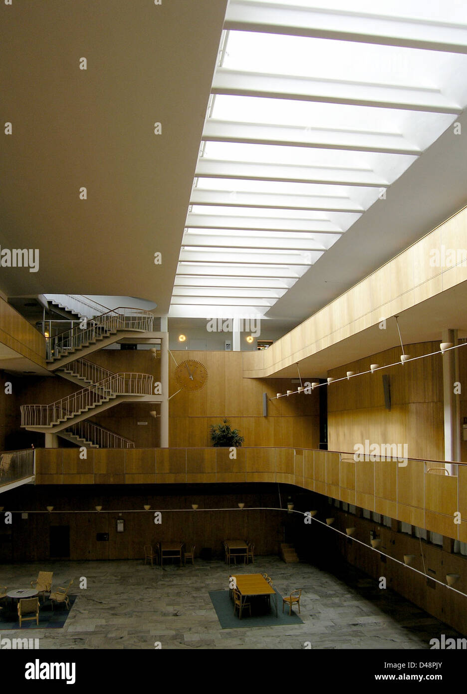 Erik Gunnar Asplund, Göteborg august 2006 Stockfoto