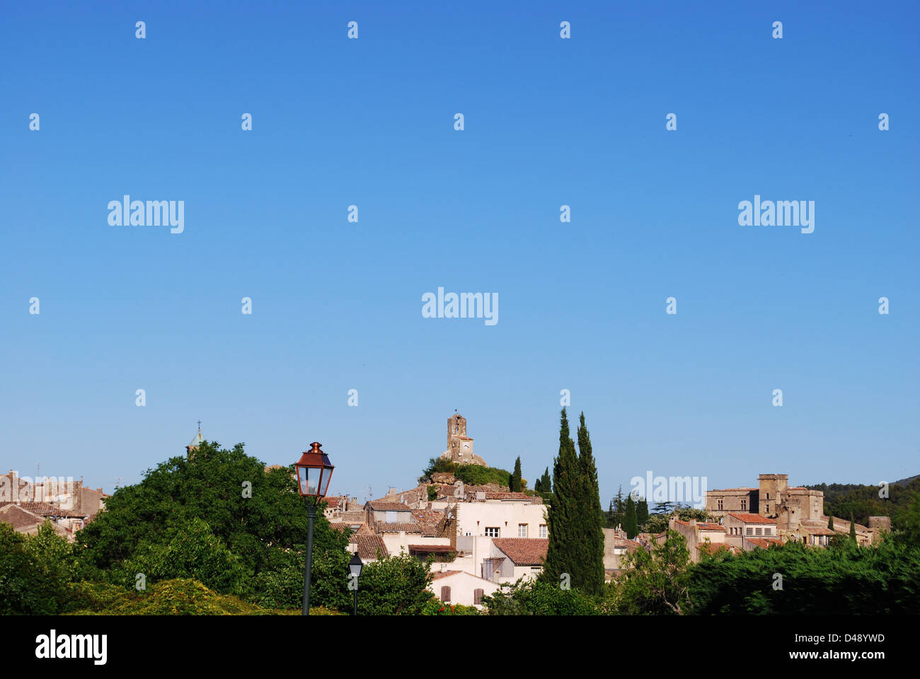 Alte Dorf Lourmarin, Departement Vaucluse, Provence, Frankreich Stockfoto
