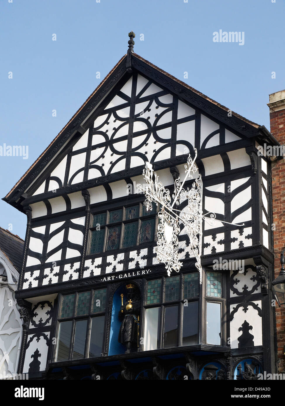 Kunstgalerie in Chester Cheshire UK Stockfoto