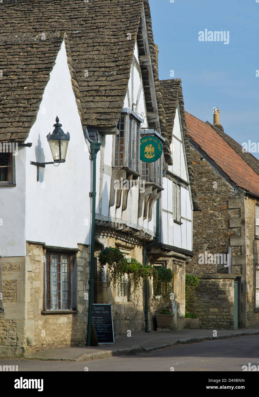 Das historische Dorf Lacock, Wiltshire, England UK Stockfoto