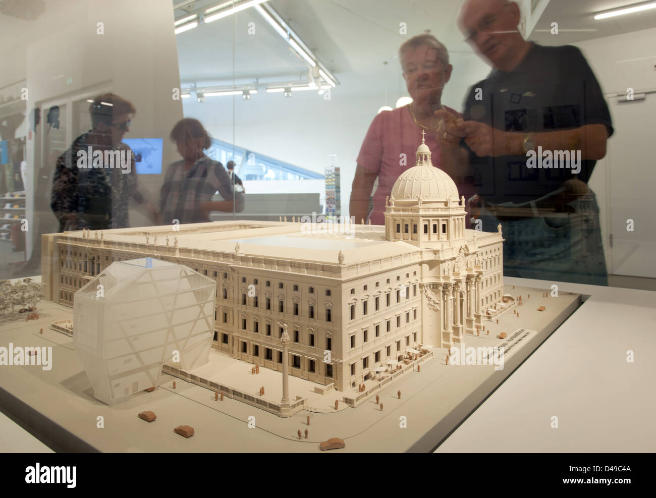 Berlin, Deutschland, den Entwurf des neuen Schlosses von Francesco Stella Stockfoto