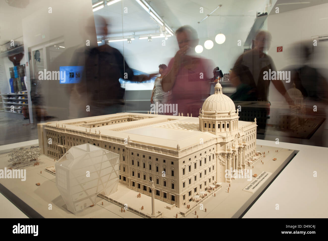Berlin, Deutschland, den Entwurf des neuen Schlosses von Francesco Stella Stockfoto