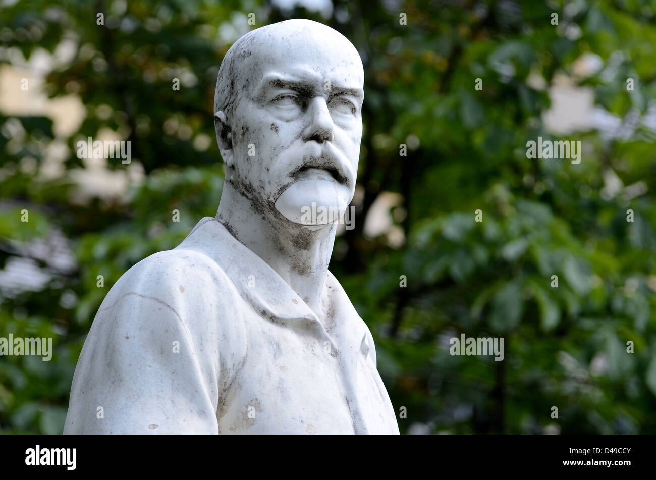 Berlin, Deutschland, Denkmal der Medizin Nobelpreisträger Robert Koch Stockfoto