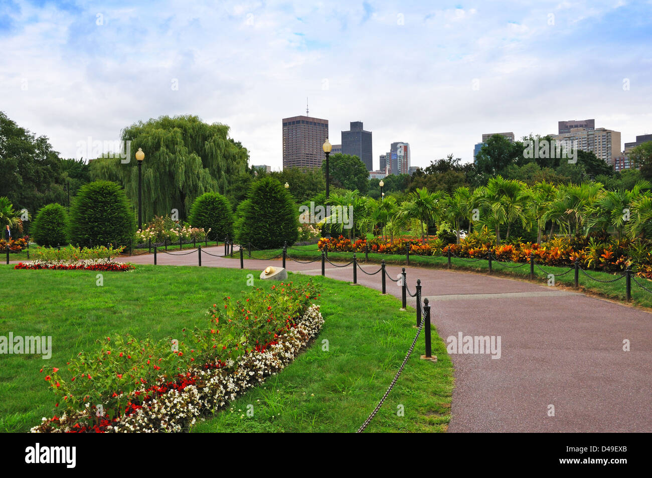 Öffentliche Gärten, Boston, Massachusetts, USA Stockfoto