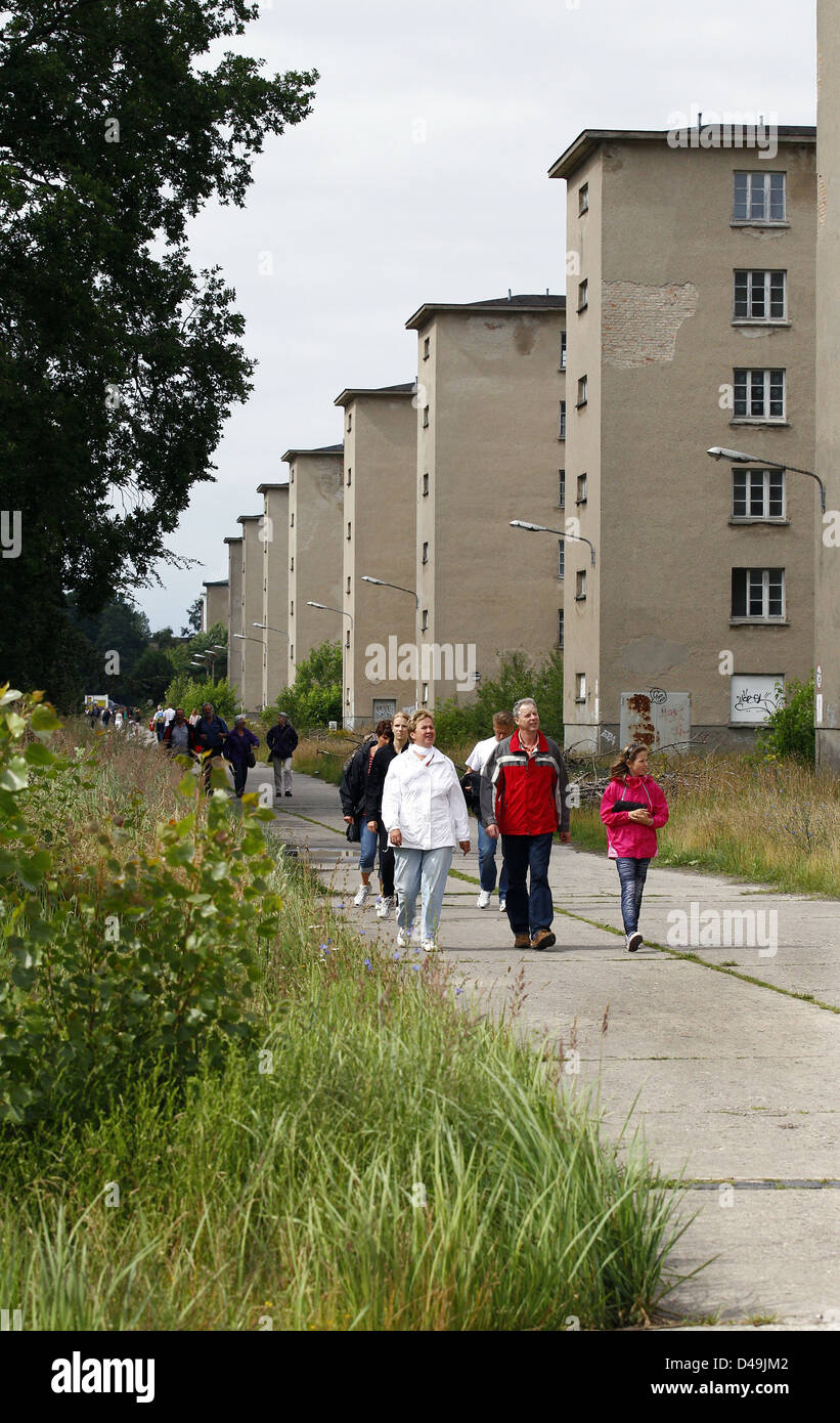 Prora, Deutschland, noch nicht genutzte Teile des Komplexes Prora